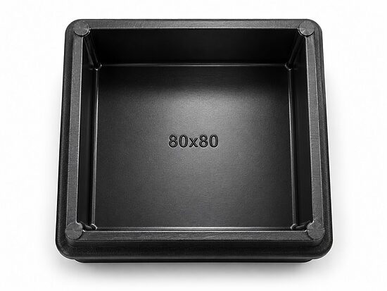 Plastmasas aizbāznis 80 × 80